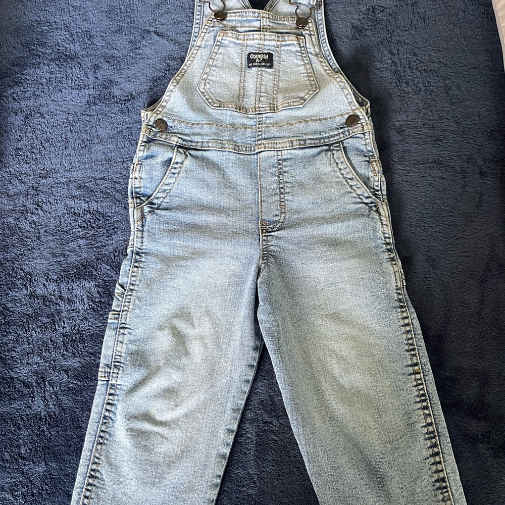 OshKosh B'gosh Light Blue Denim Overalls